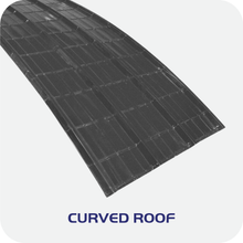 Load image into Gallery viewer, CURVED ROOF IN PRE-PAINTED FINISH