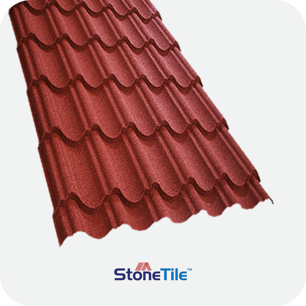 PREMIUM TILE ROOF IN STONE COATED FINISH