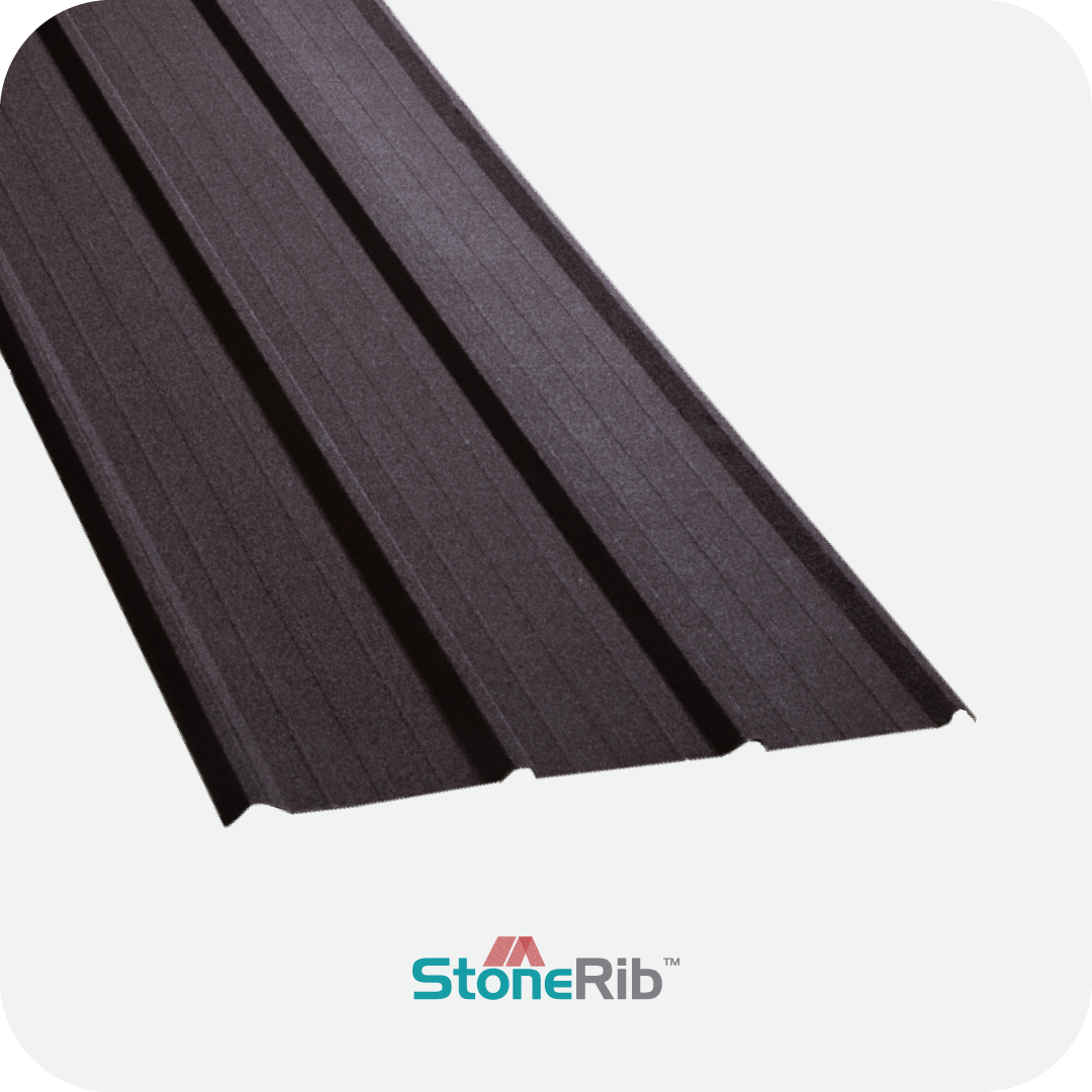 Hi Rib Upvc Ridge Roll PREMIUM HIGH RIB ROOF IN STONE COATED FINISH – metalinkretail