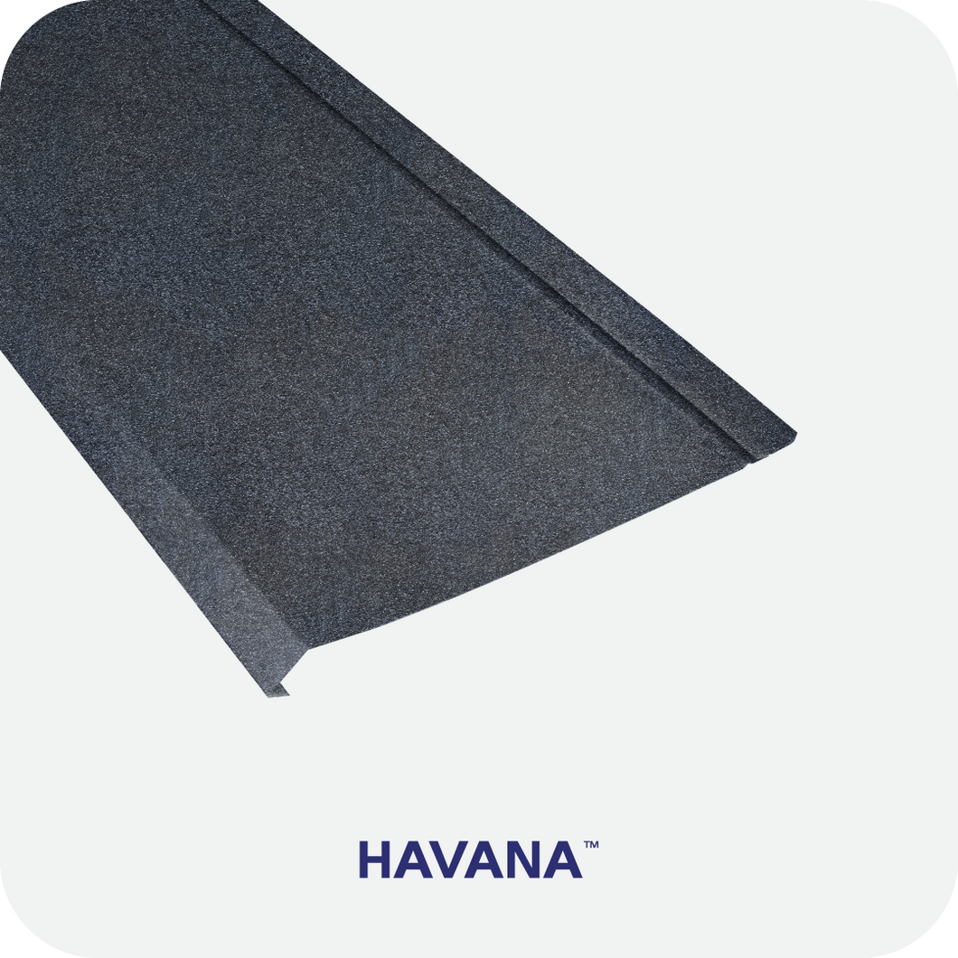 STONE COATED HORIZONTAL ROOF