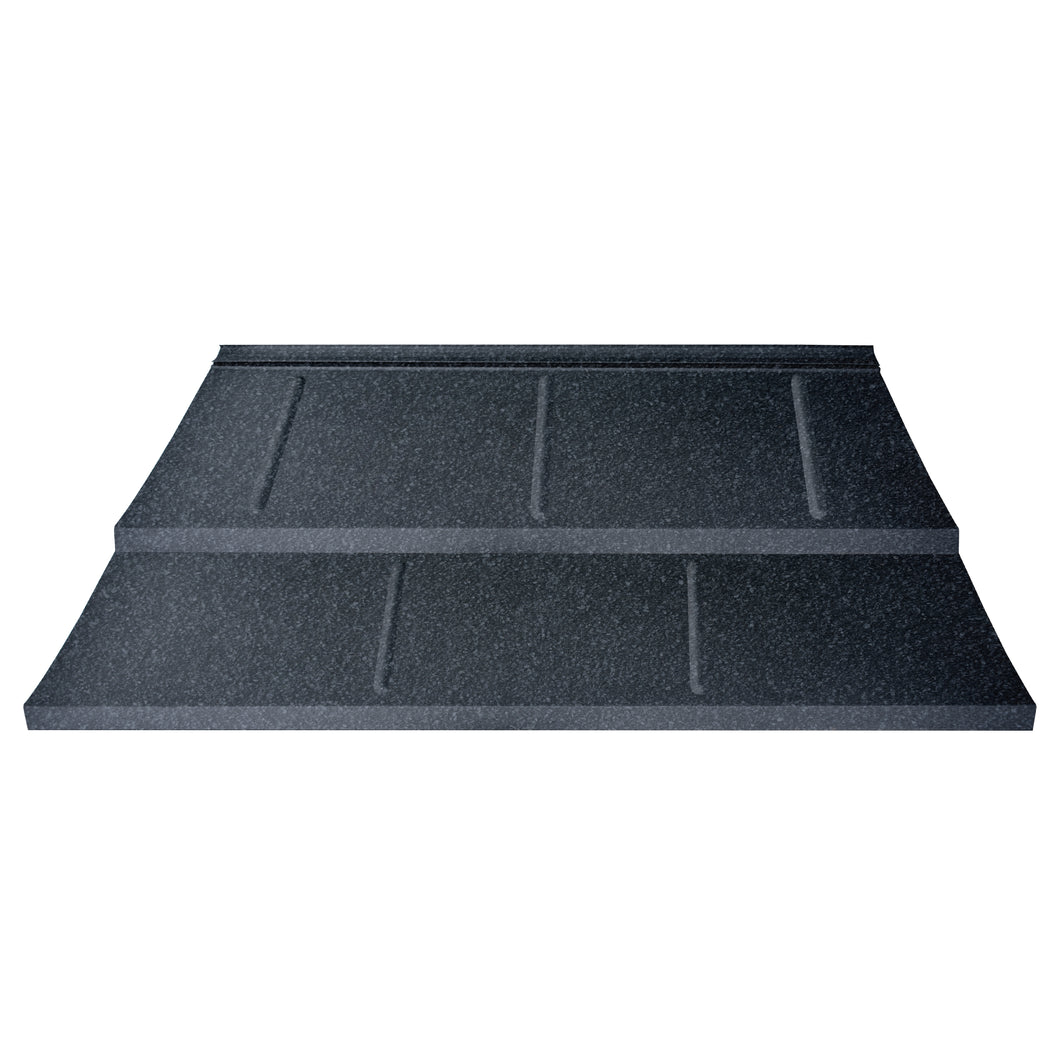 STONE COATED HORIZONTAL TILE ROOF