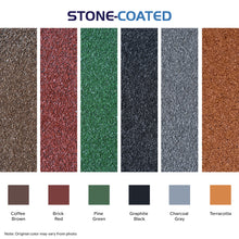Load image into Gallery viewer, STONE COATED HORIZONTAL TILE ROOF
