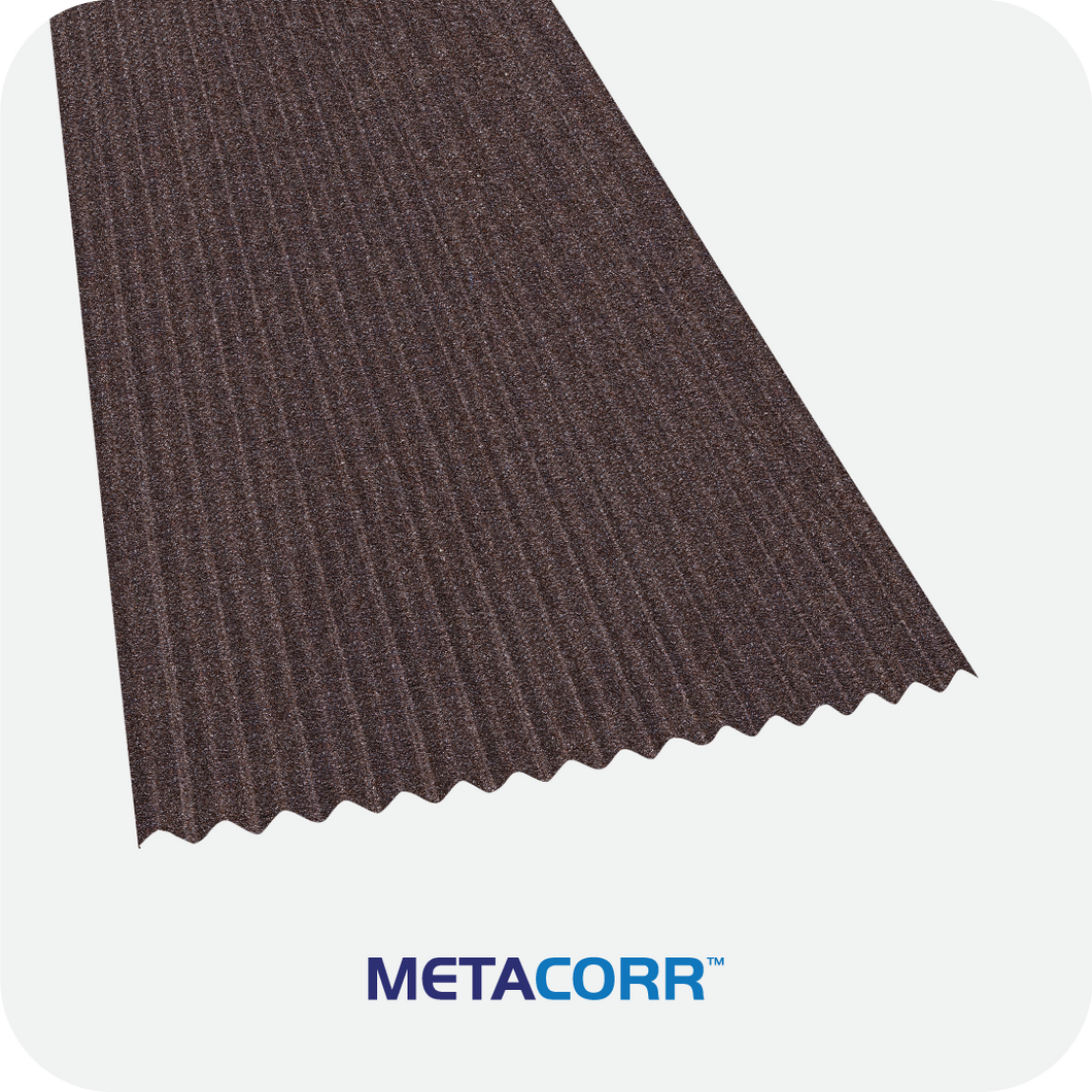 STONE COATED CORRUGATED ROOF
