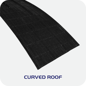CURVED ROOF in TEKTURA FINISH