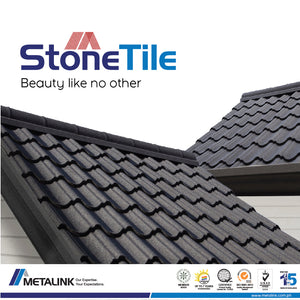 PREMIUM TILE ROOF IN STONE COATED FINISH