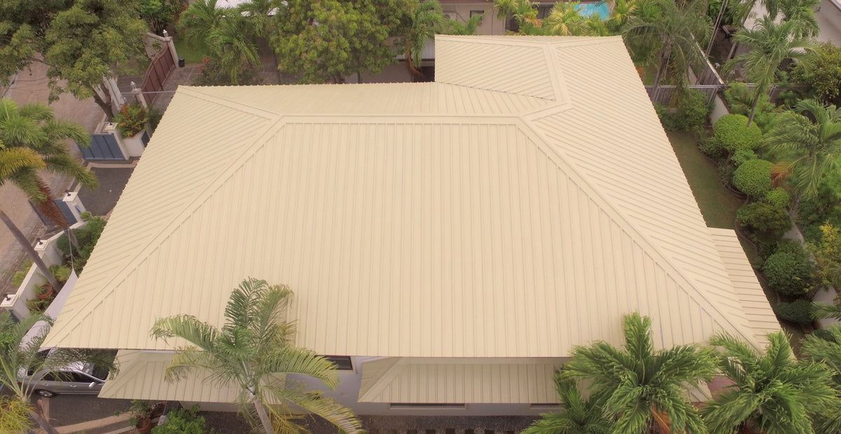 PREMIUM HIGH RIB ROOF IN PRE-PAINTED FINISH – metalinkretail