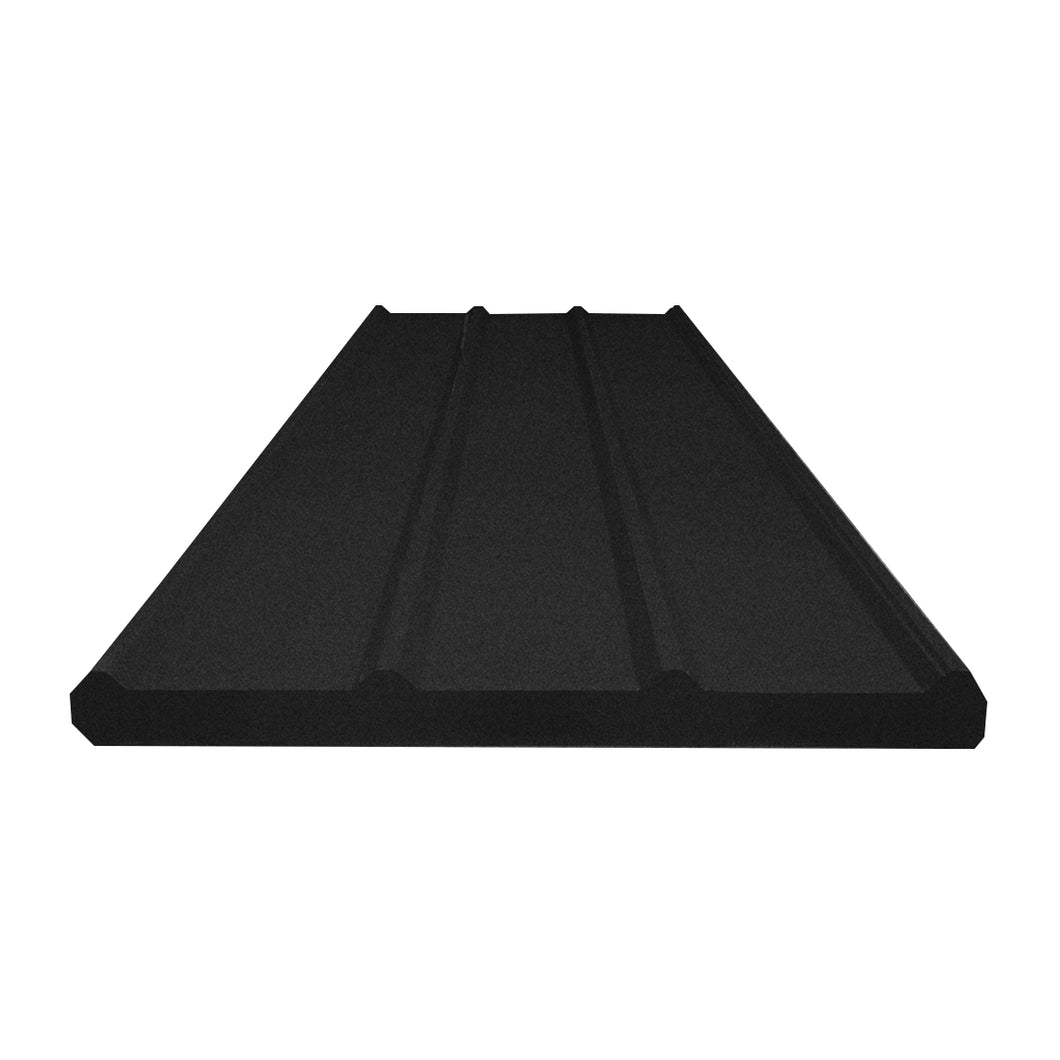 INSULATED RIB ROOF IN STONE COATED FINISH