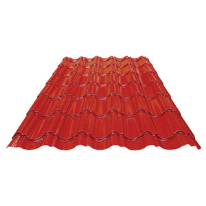 CLASSIC TILE ROOF IN PRE-PAINTED FINISH